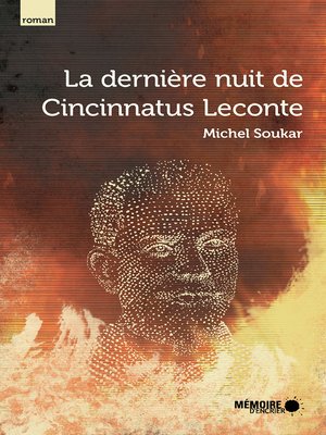 cover image of La dernière nuit de Cincinnatus Leconte